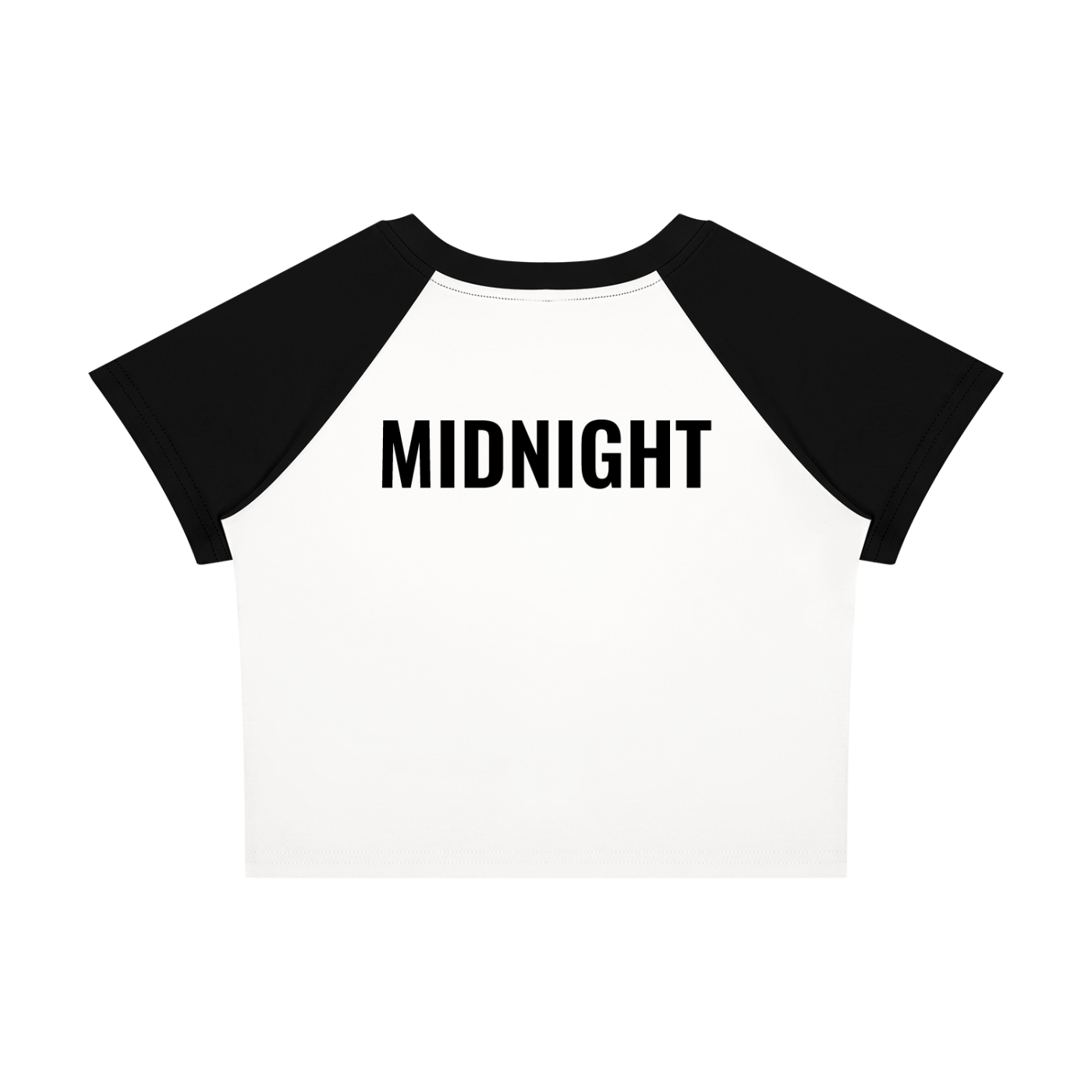 MIDNIGHT Women’s Raglan Color Block Baby T-Shirt