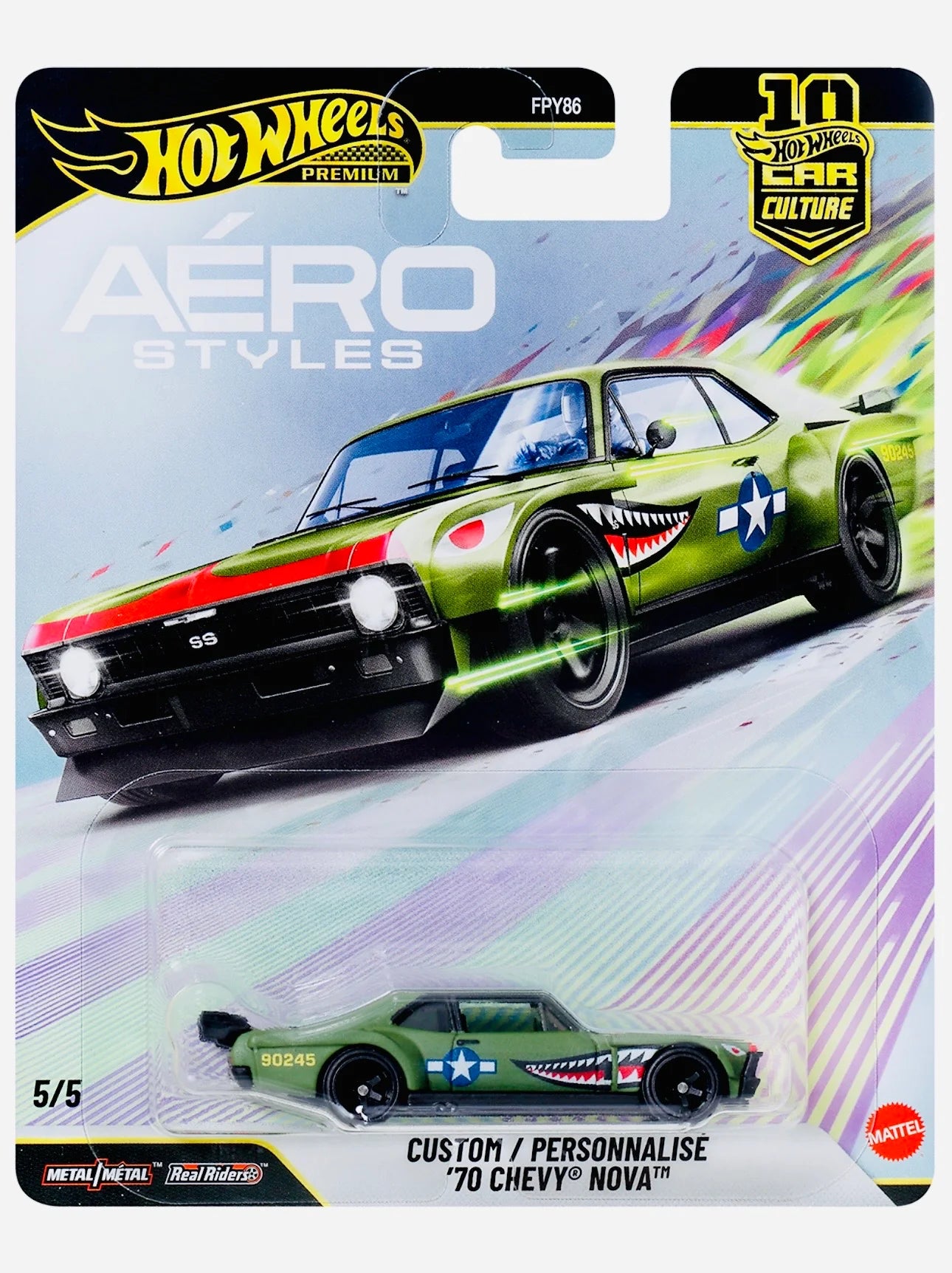 2026 Car Culture Aero Styles Flying Tiger Custom ’70 Chevy Nova